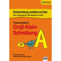 Themenheft 9: Groß- Kleinschreibung Cover