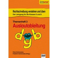 Themenheft 3: Auslautableitung Cover