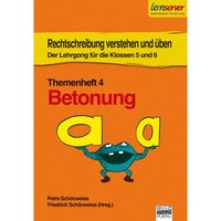 Themenheft 4: Betonung Cover