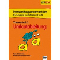 Themenheft 2: Umlautableitung a-ä Cover