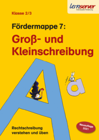 Fördermappe 7: Groß- und Kleinschreibung Cover